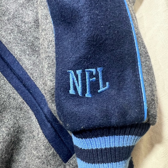 Vintage San Diego los Angeles chargers nfl afc afl football wool jacket - Picture 2 of 8